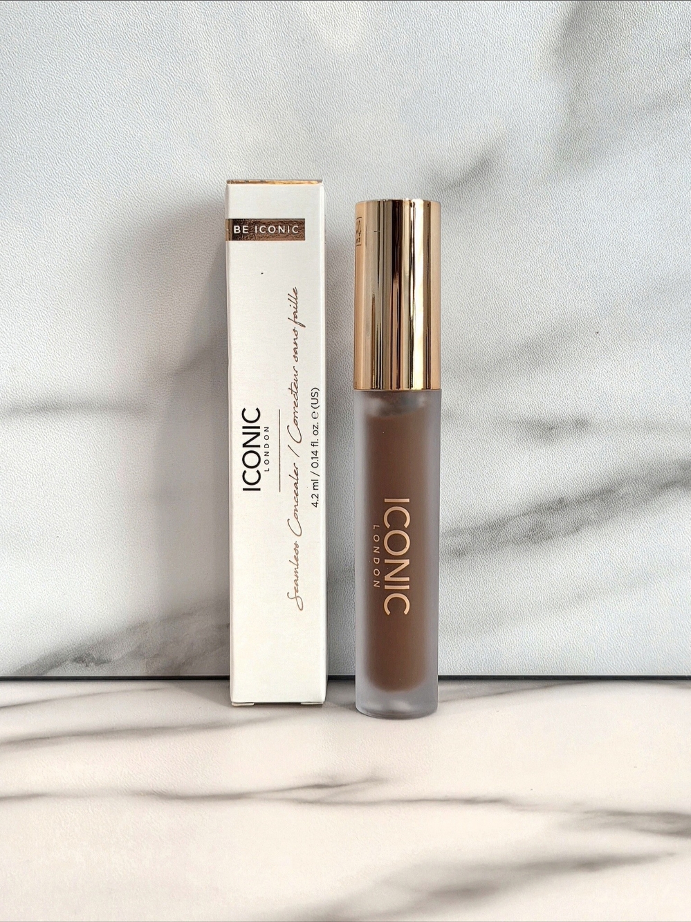 ICONIC LONDON Seemless Concealer Or Liquid Bronzer In Mahogany - NIB Retail $30